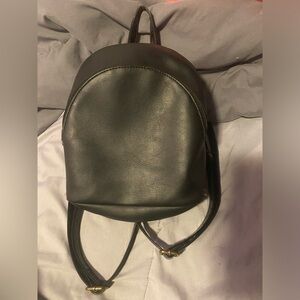 Used Mini Black Backpack